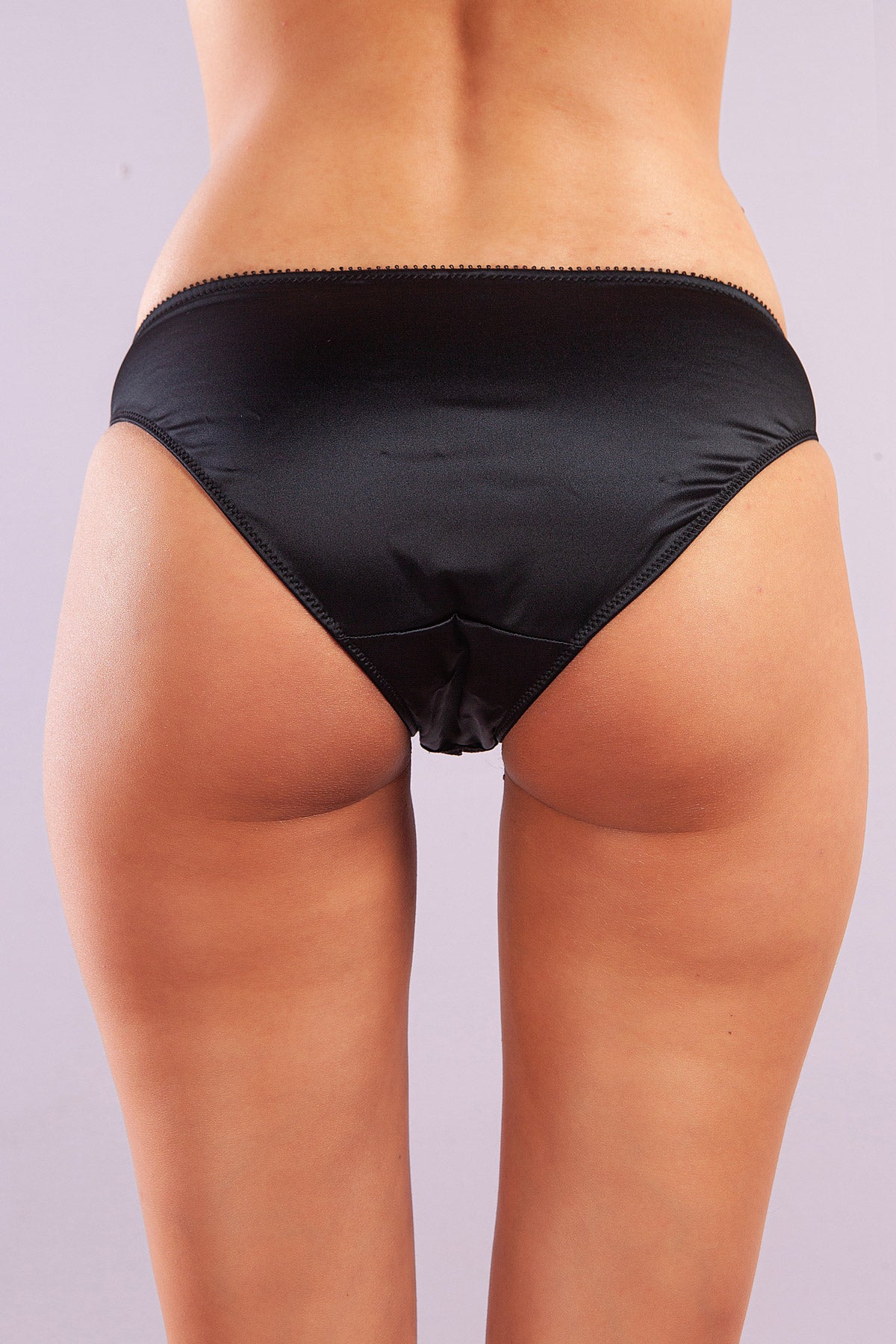Giselle Siyah Mini Slip Külot